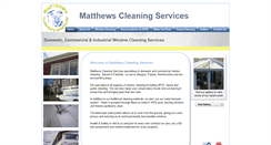 Desktop Screenshot of matthewscleaning.co.uk